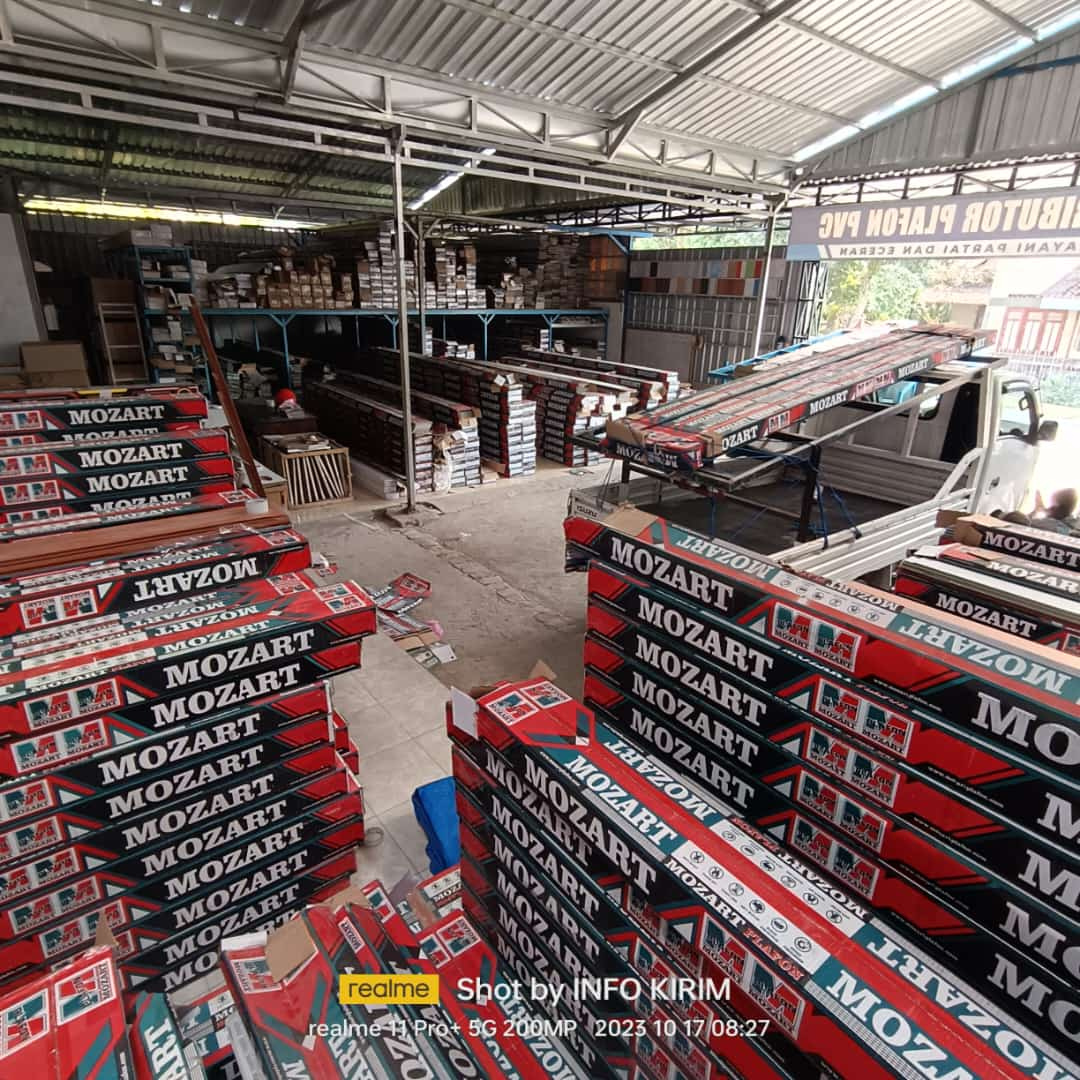 Stok gudang Samudra Plafon PVC